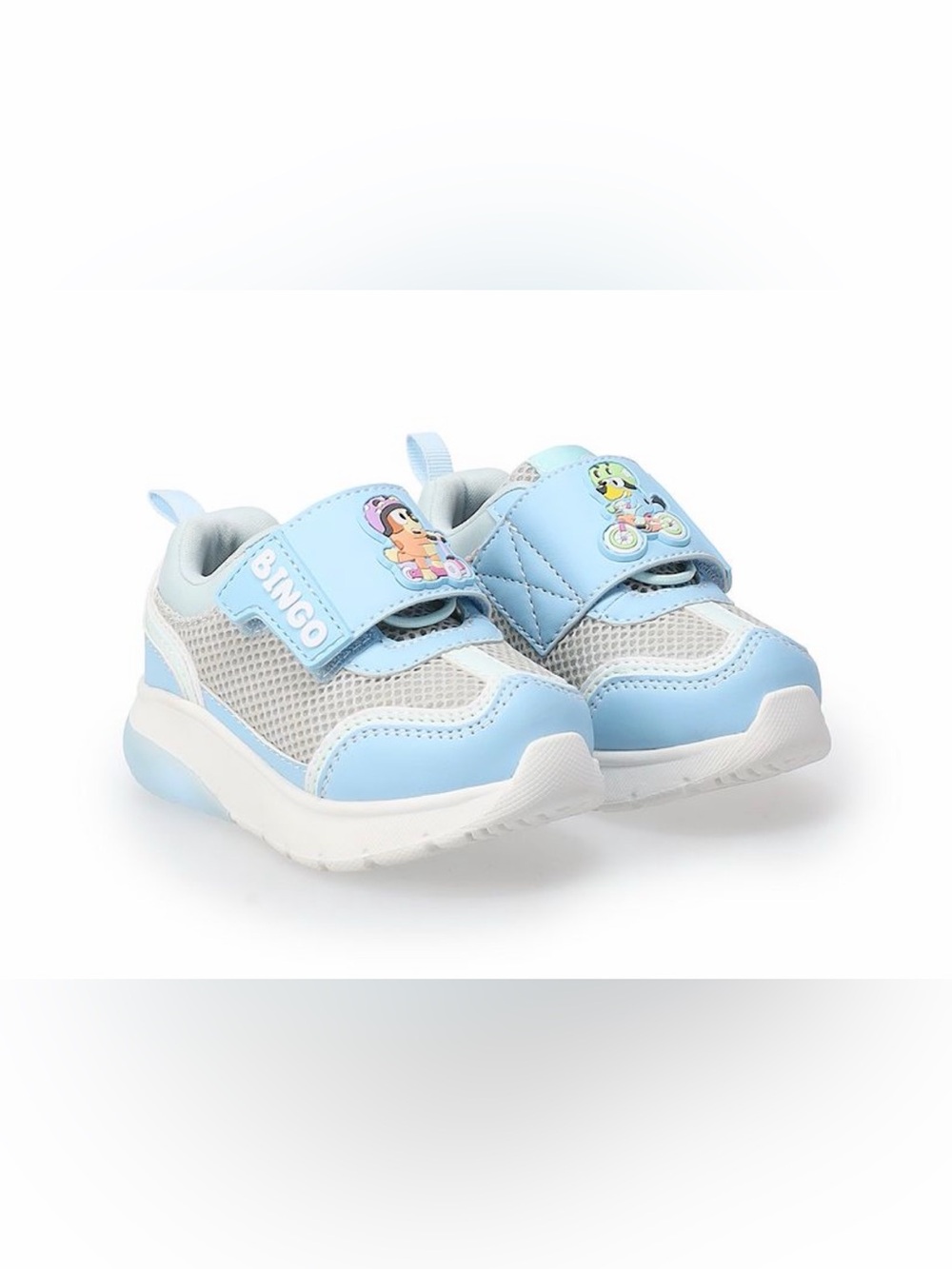 Toddler Boys' Bluey & Bingo Light-Up
Athletic Shoes Size 7